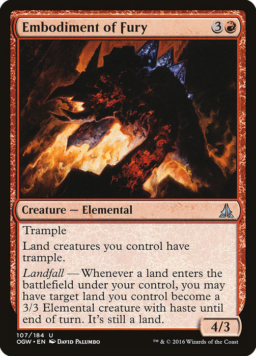 Embodiment of Fury  (Foil)