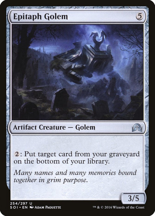 Epitaph Golem  (Foil)