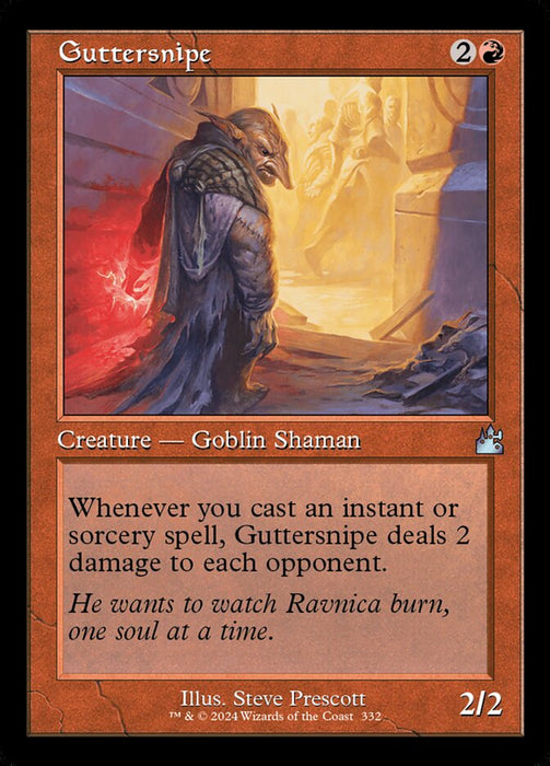 Guttersnipe - Retro Frame (Foil)