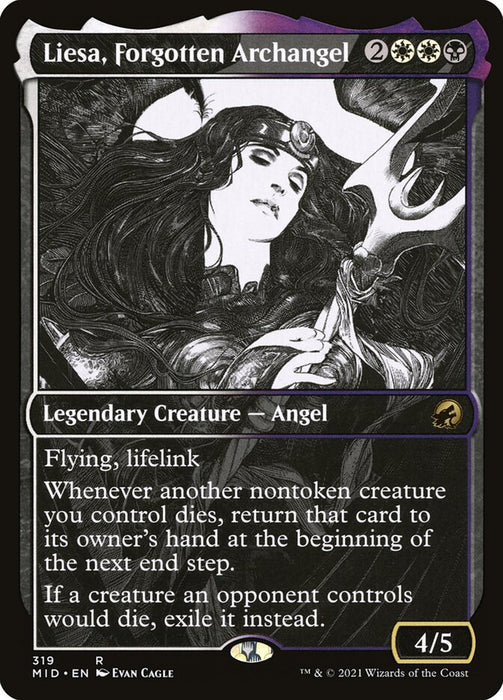 Liesa, Forgotten Archangel  - Showcase - Legendary (Foil)