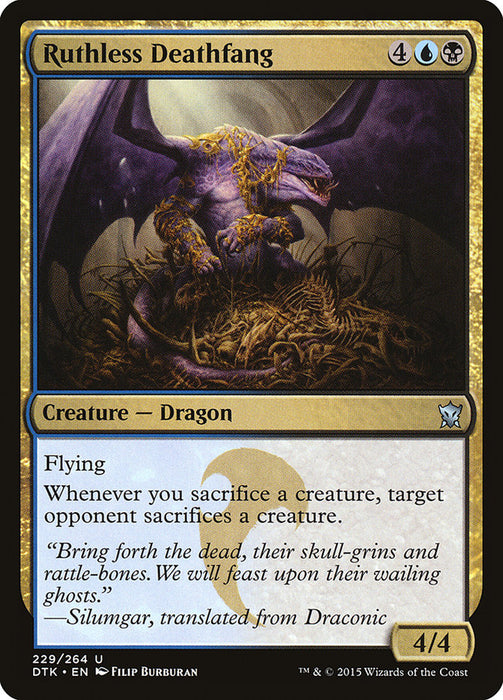 Ruthless Deathfang  (Foil)