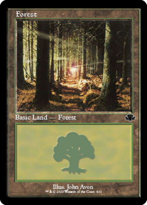 Forest - Retro Frame (Foil)