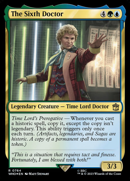 The Sixth Doctor - Legendary (Foil)