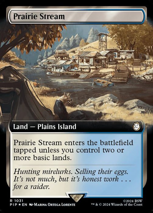 Prairie Stream - Extended Art (Foil)