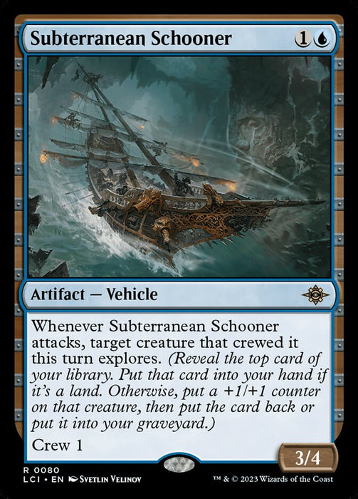 Subterranean Schooner (Foil)