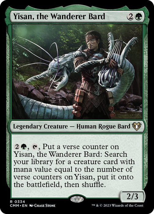 Yisan, the Wanderer Bard - Legendary (Foil)