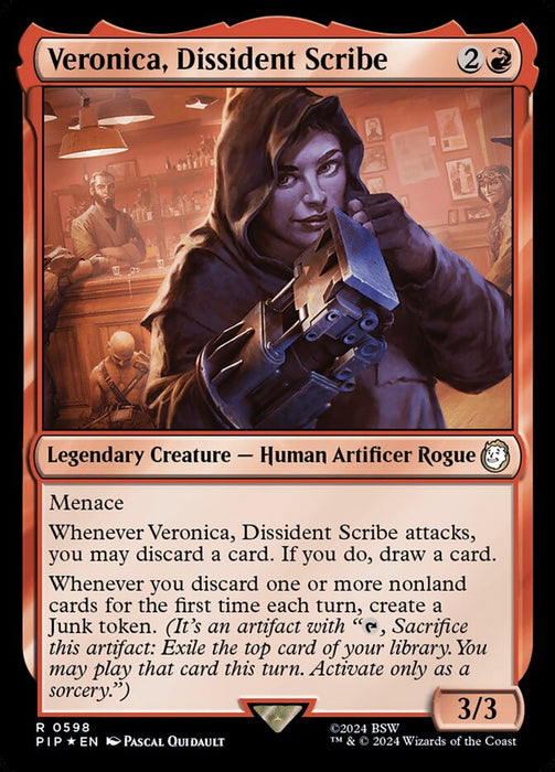 Veronica, Dissident Scribe - Legendary (Foil)