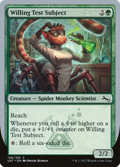 Willing Test Subject  (Foil)
