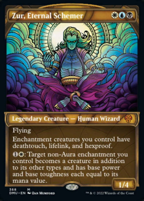 Zur, Eternal Schemer - Showcase- Legendary- Textured (Foil)