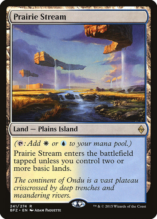 Prairie Stream  (Foil)