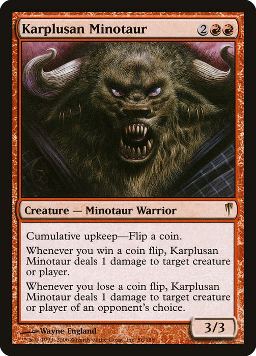 Karplusan Minotaur  (Foil)