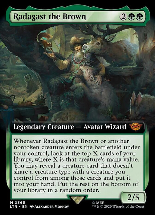 Radagast the Brown - Legendary- Extended Art