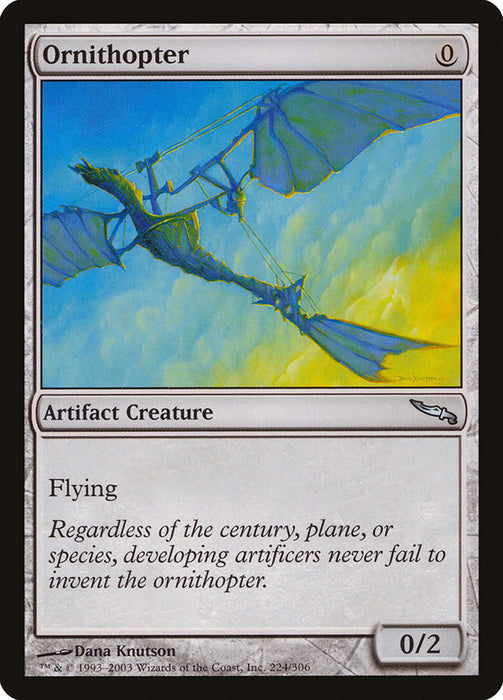 Ornithopter  (Foil)