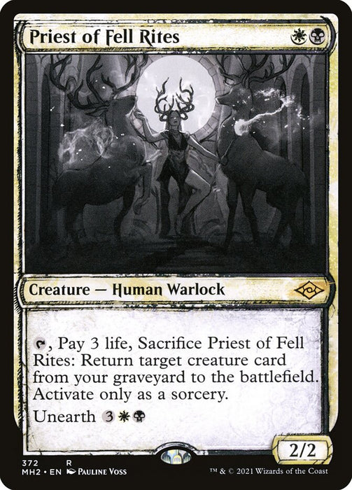 Priest of Fell Rites  - Showcase (Foil)