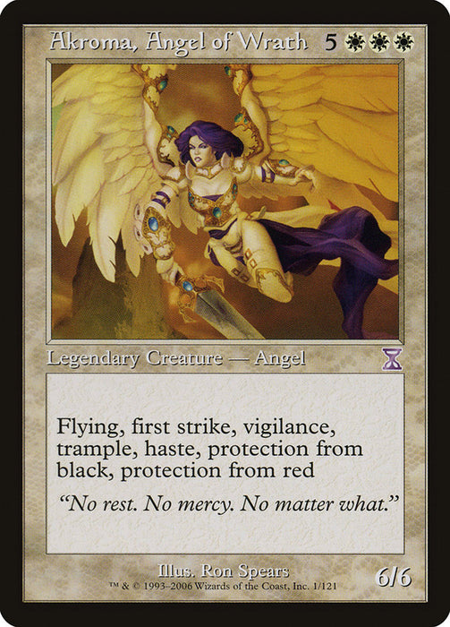 Akroma, Angel of Wrath  (Foil)