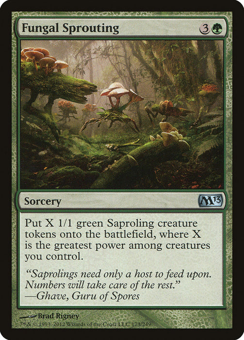 Fungal Sprouting  (Foil)