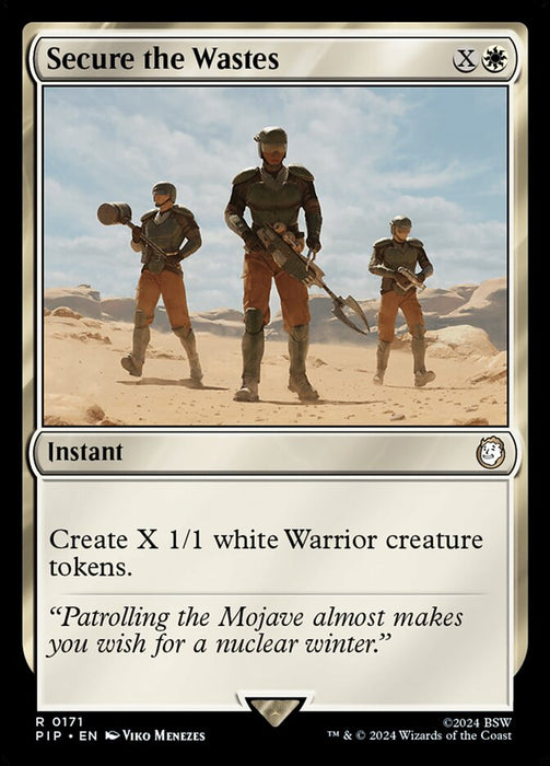 Secure the Wastes (Foil)