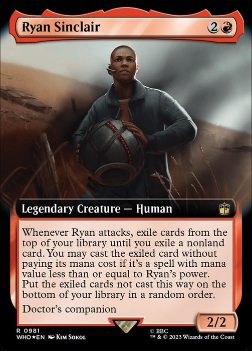 Ryan Sinclair - Legendary- Extended Art (Foil)