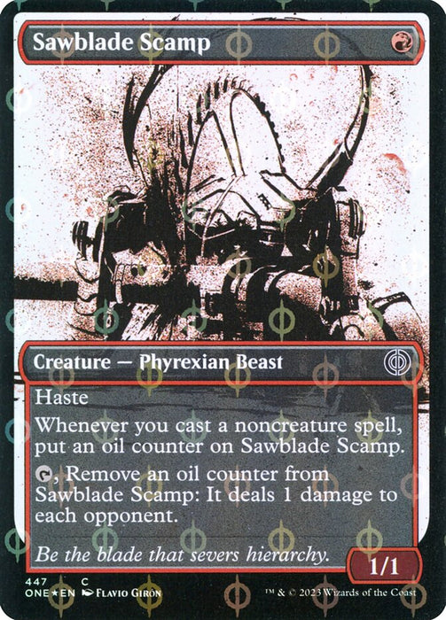 Sawblade Scamp - Showcase- Inverted (Foil)