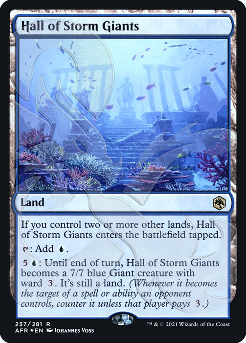 Hall of Storm Giants  (Foil)