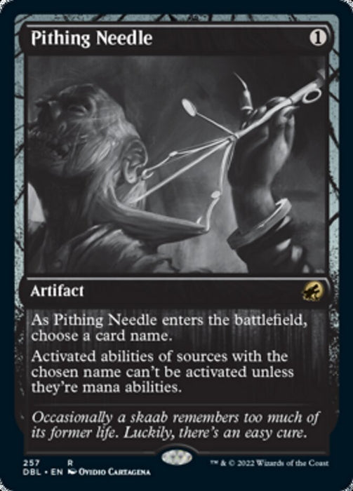 Pithing Needle  - Inverted (Foil)