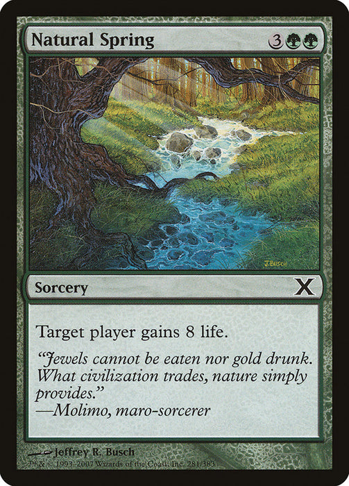 Natural Spring  (Foil)