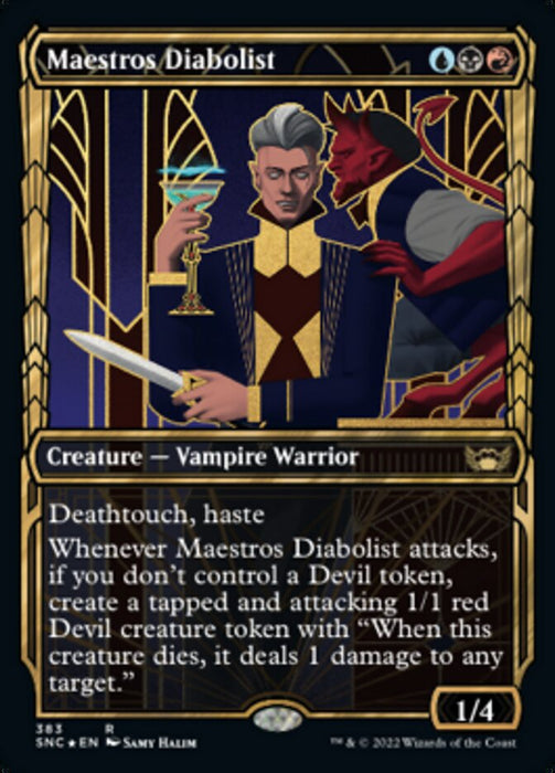 Maestros Diabolist  - Showcase (Foil)