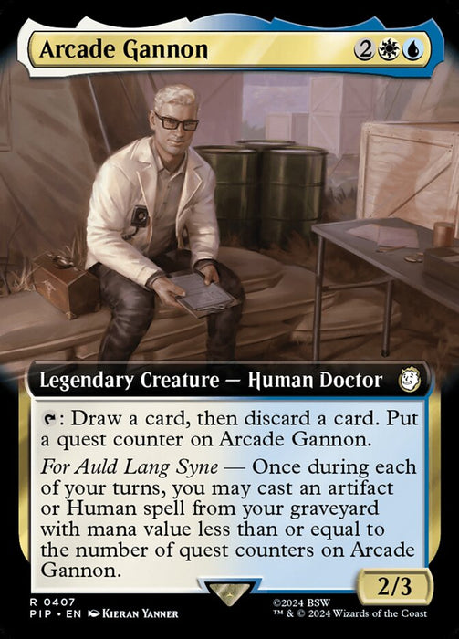 Arcade Gannon - Legendary- Extended Art (Foil)