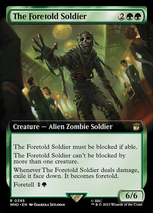 The Foretold Soldier - Extended Art- Legendary