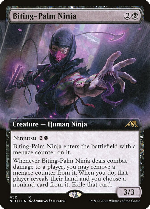 Biting-Palm Ninja  - Extended Art (Foil)