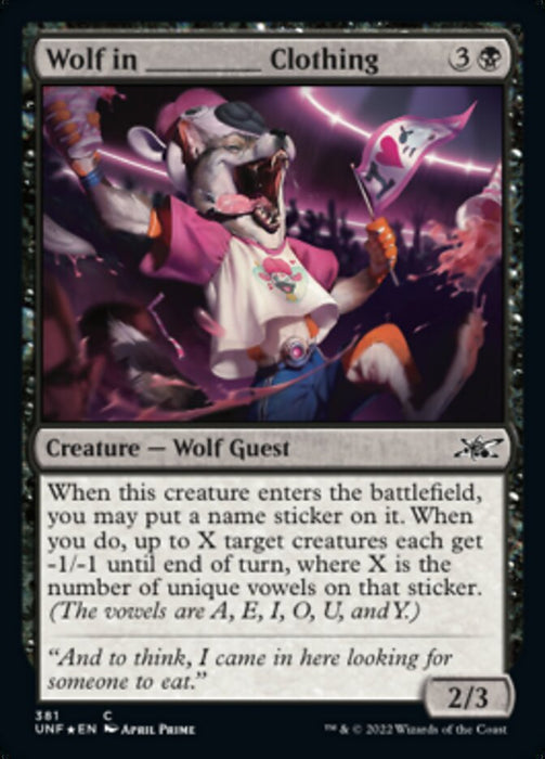 Wolf in _____ Clothing (Foil)