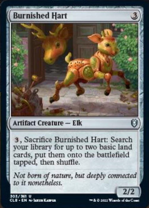 Burnished Hart  (Foil)