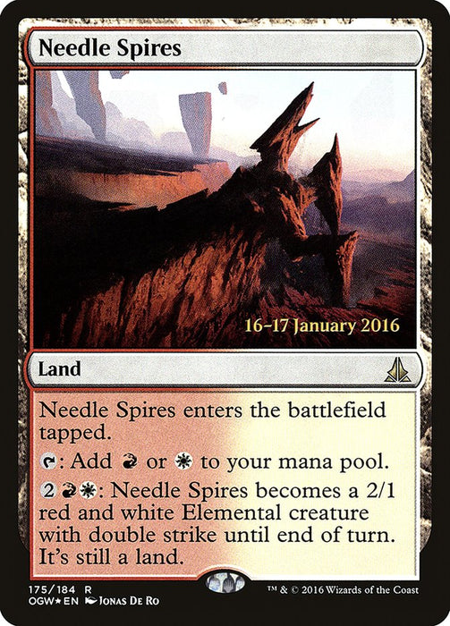 Needle Spires  (Foil)