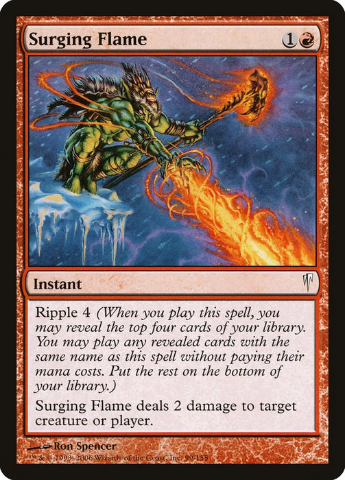 Surging Flame  (Foil)