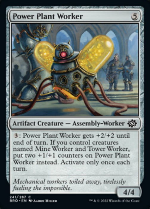 Power Plant Worker (Foil)