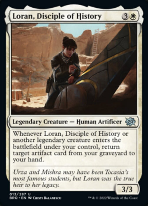 Loran, Disciple of History - Legendary (Foil)