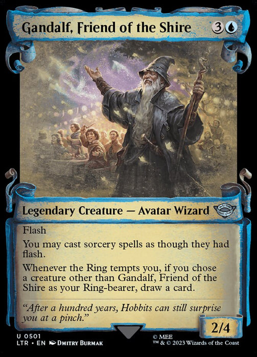 Gandalf, Friend of the Shire - Showcase- Legendary (Foil)