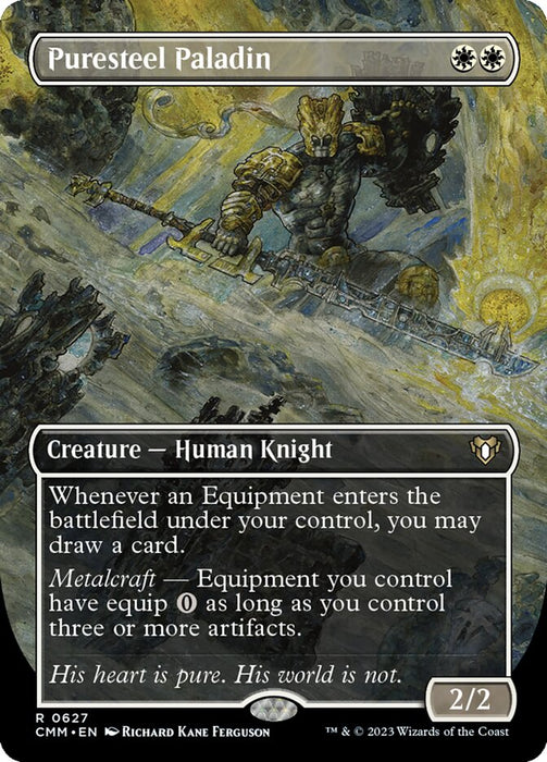 Puresteel Paladin - Borderless - Inverted