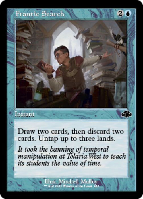 Frantic Search - Retro Frame (Foil)