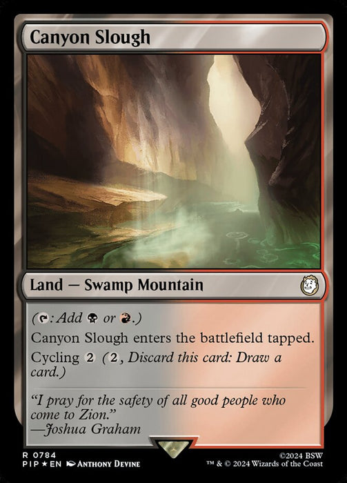 Canyon Slough (Foil)