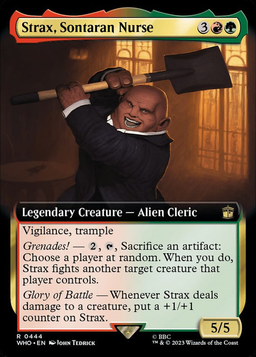 Strax, Sontaran Nurse - Extended Art- Legendary