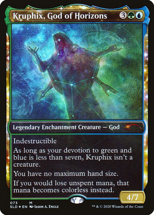 Kruphix, God of Horizons - Full Art  - Nyxtouched - Legendary (Foil)