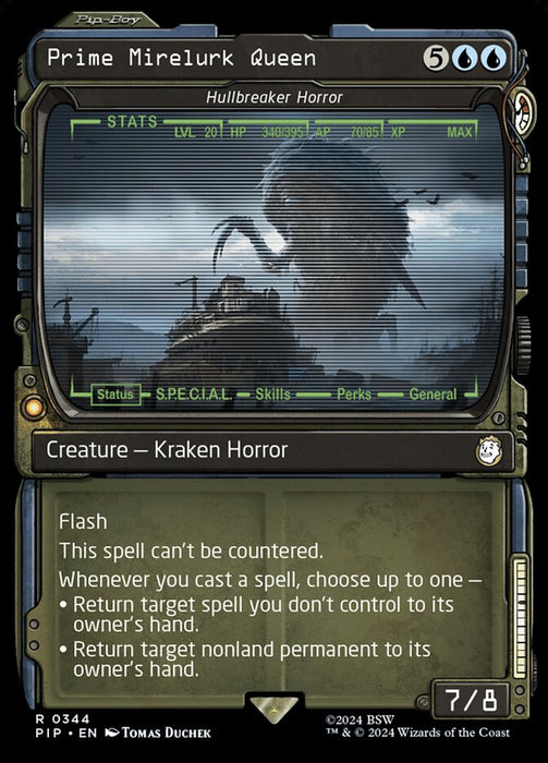 Prime Mirelurk Queen - Hullbreaker Horror - Showcase- Inverted (Foil)