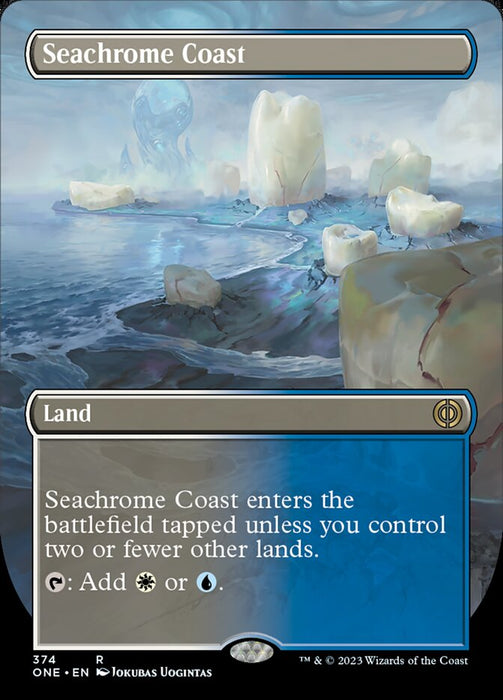 Seachrome Coast - Borderless - Inverted