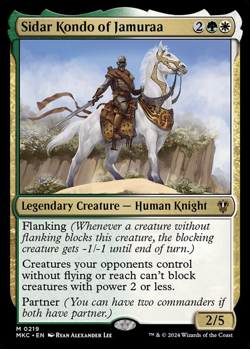 Sidar Kondo of Jamuraa - Legendary