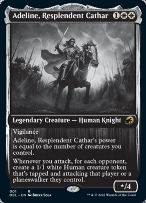 Adeline, Resplendent Cathar  - Legendary - Inverted (Foil)