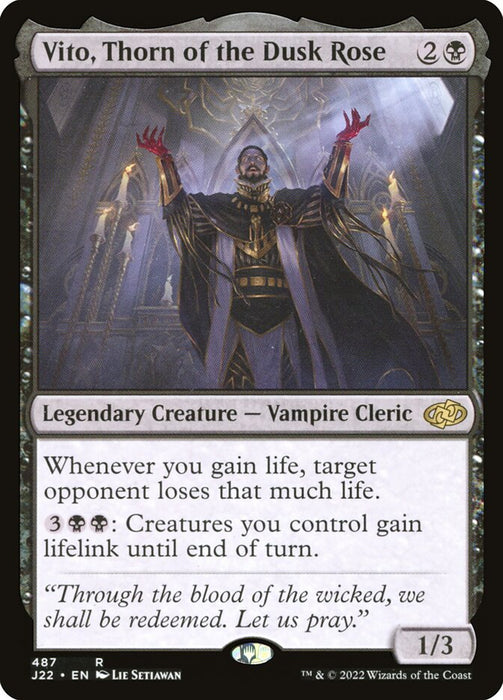 Vito, Thorn of the Dusk Rose - Legendary