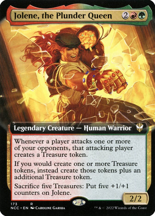 Jolene, the Plunder Queen - Legendary- Extended Art