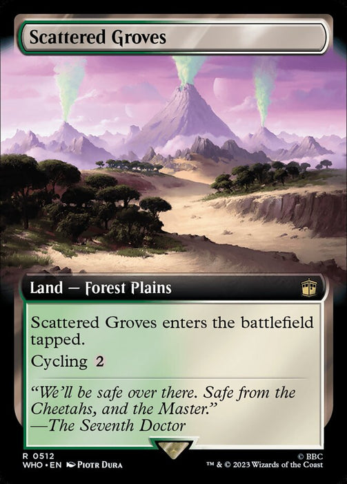 Scattered Groves - Extended Art (Foil)