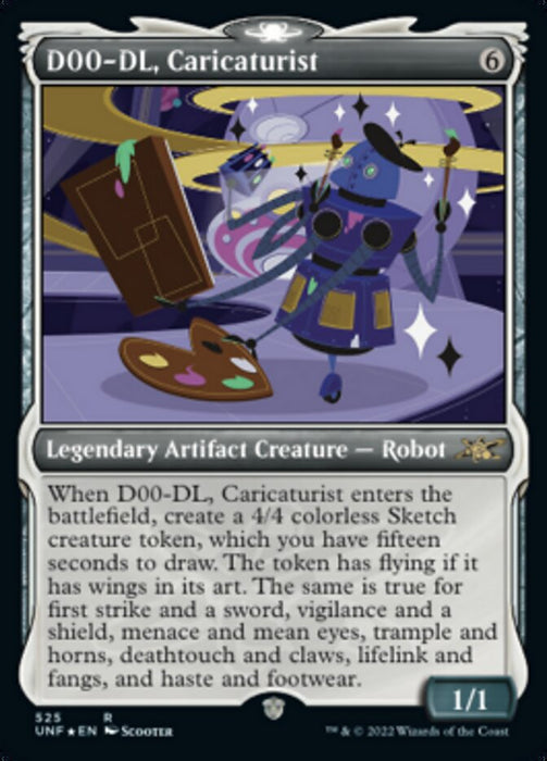 D00-DL, Caricaturist - Showcase- Legendary (Foil)